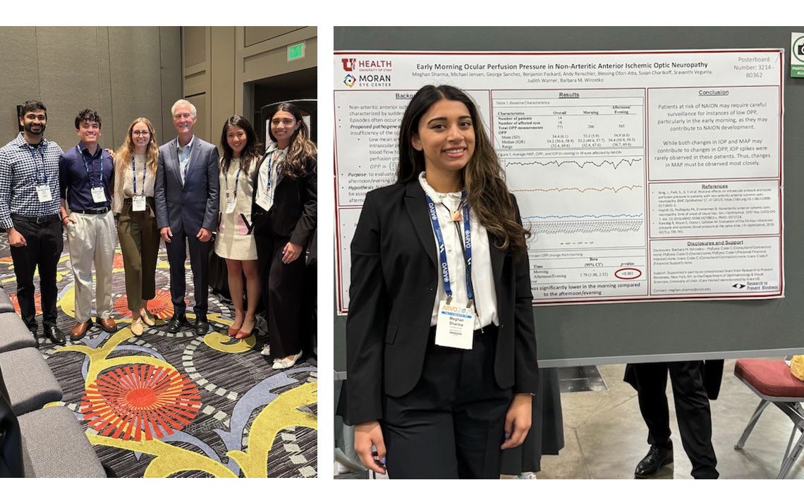 Ophthalmology residents at a conference together